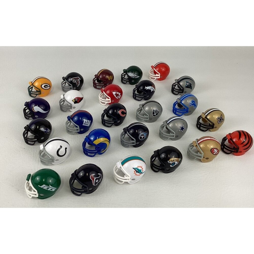 Riddel Miniature NFL Football Helmet 26 Teams Set Replica Team Logo 2" Mini Lot - Picture 5 of 6
